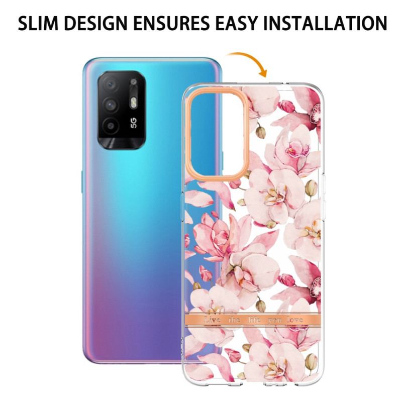 Coque Oppo A94 5G Fleur Begonia