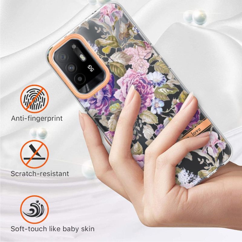 Coque Oppo A94 5G Fleurs Begonia