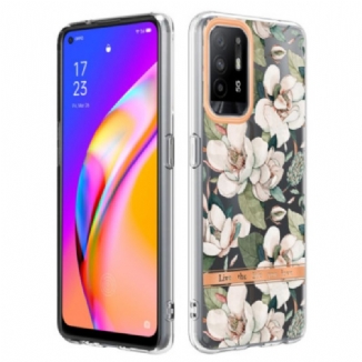 Coque Oppo A94 5G Fleurs Pivoines