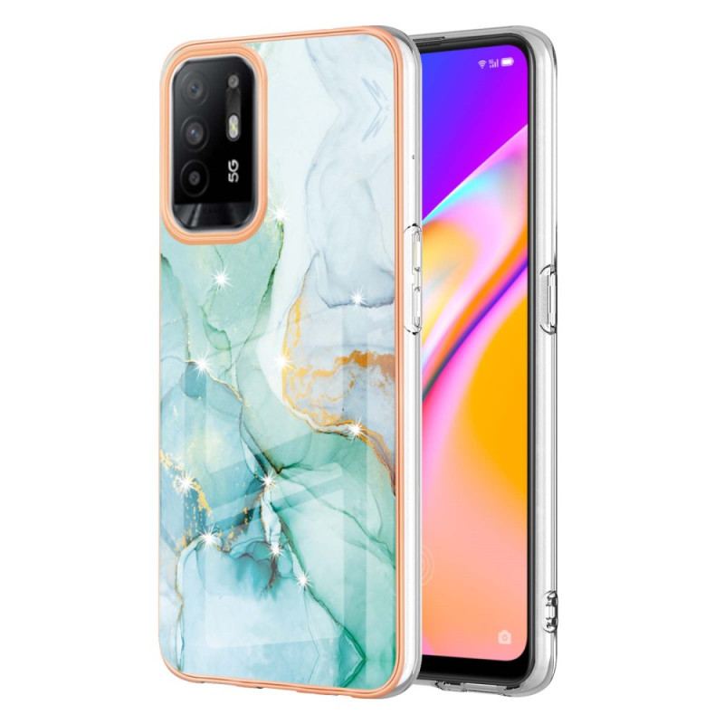 Coque Oppo A94 5G Marbre