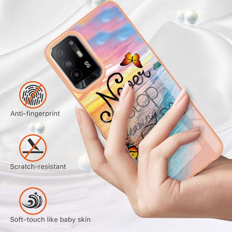 Coque Oppo A94 5G Never Stop Dreaming