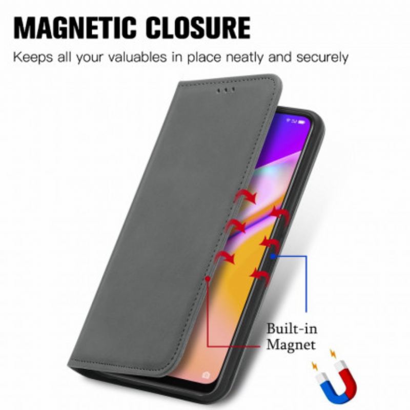 Flip Cover Oppo A94 5G Skin-Touch