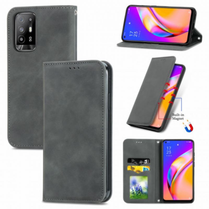 Flip Cover Oppo A94 5G Skin-Touch