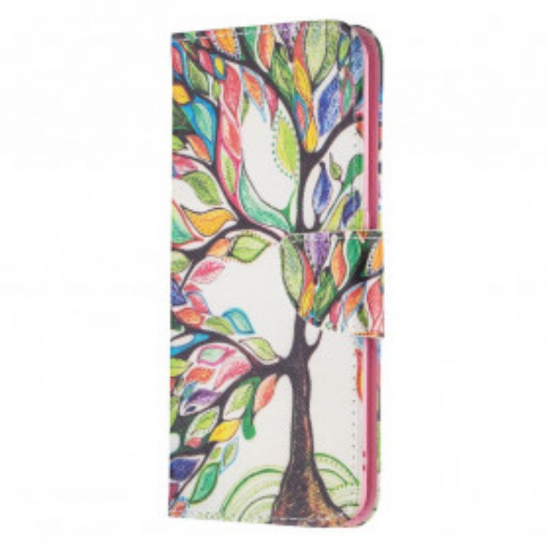 Housse Oppo A94 5G Arbre Coloré