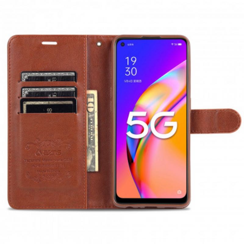 Housse Oppo A94 5G AZNS Simili Cuir