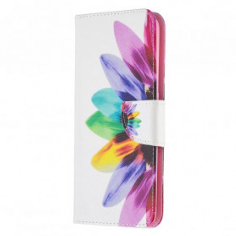 Housse Oppo A94 5G Fleur Aquarelle