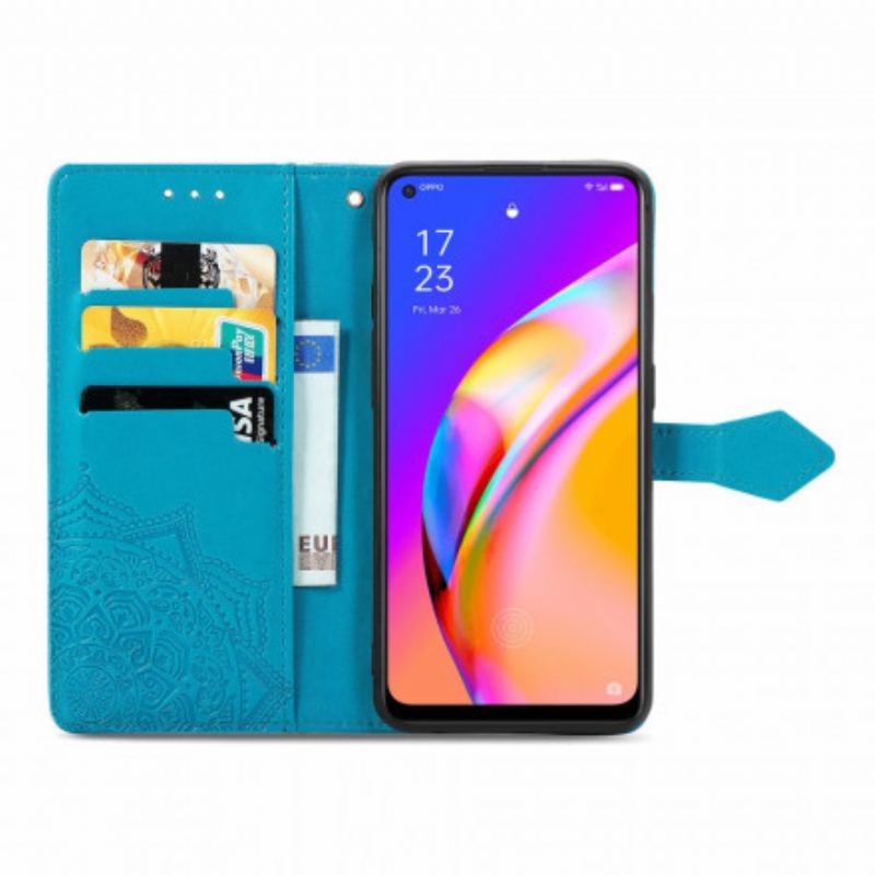 Housse Oppo A94 5G Mandala Moyen Age