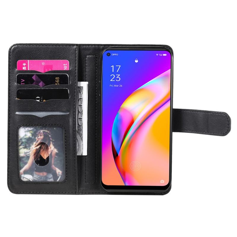 Housse Oppo A94 5G Simili Cuir Porte-Cartes