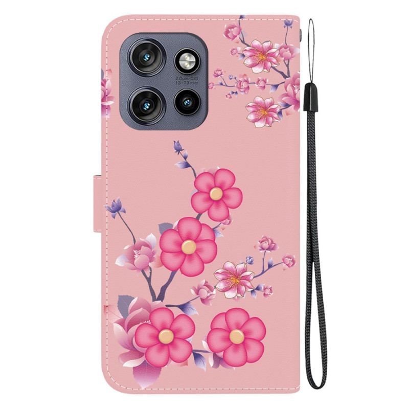 Housse Motorola Edge 50 Neo Motif Sakura