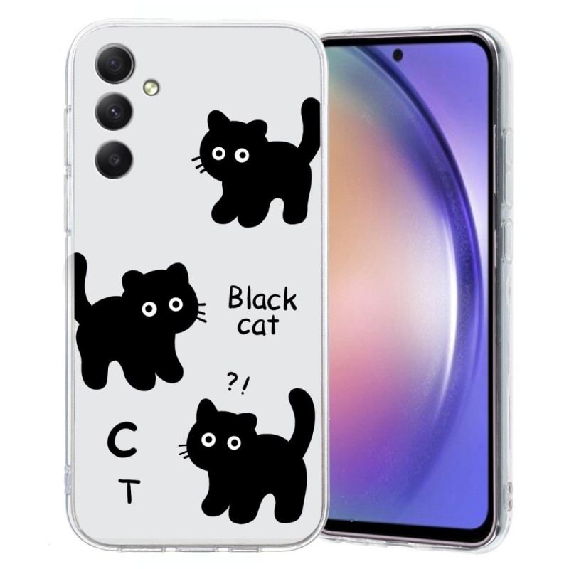 Coque Samsung Galaxy S24 FE Black Cat