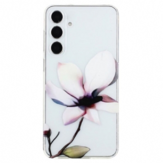 Coque Samsung Galaxy S24 FE Fleur blanche