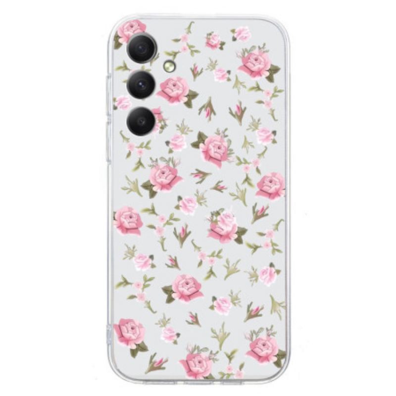 Coque Samsung Galaxy S24 FE Fleurettes