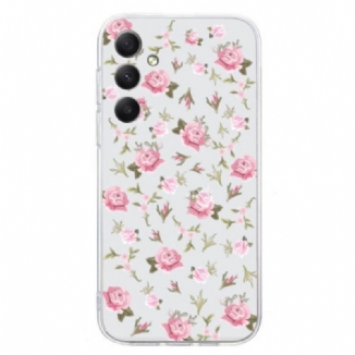 Coque Samsung Galaxy S24 FE Fleurettes