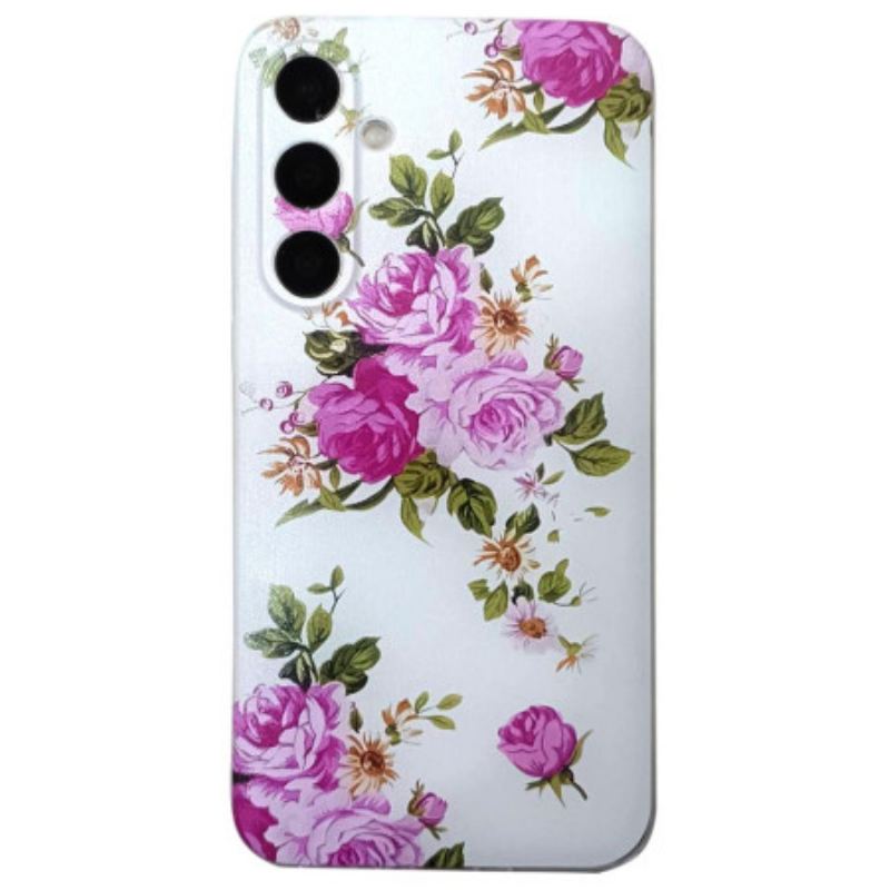 Coque Samsung Galaxy S24 FE Fleurs Roses