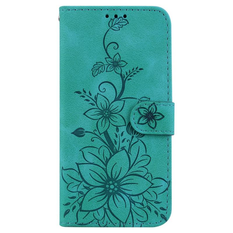 Housse Samsung Galaxy S24 FE Effet Daim Floral