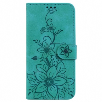 Housse Samsung Galaxy S24 FE Effet Daim Floral