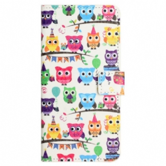 Housse Samsung Galaxy S24 FE Gang de Hiboux