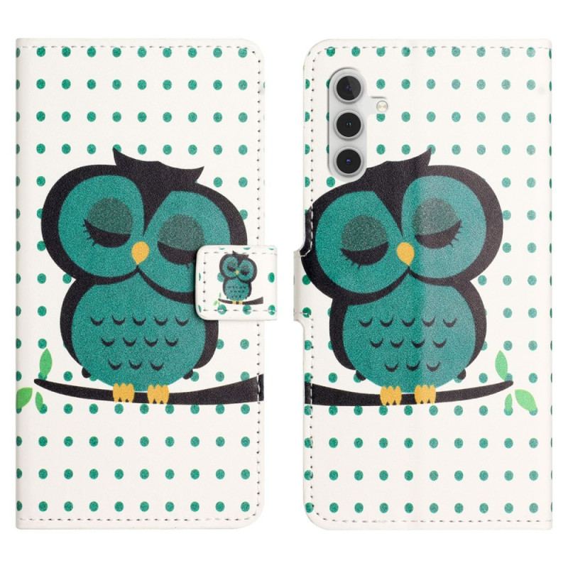 Housse Samsung Galaxy S24 FE Hibou Endormi