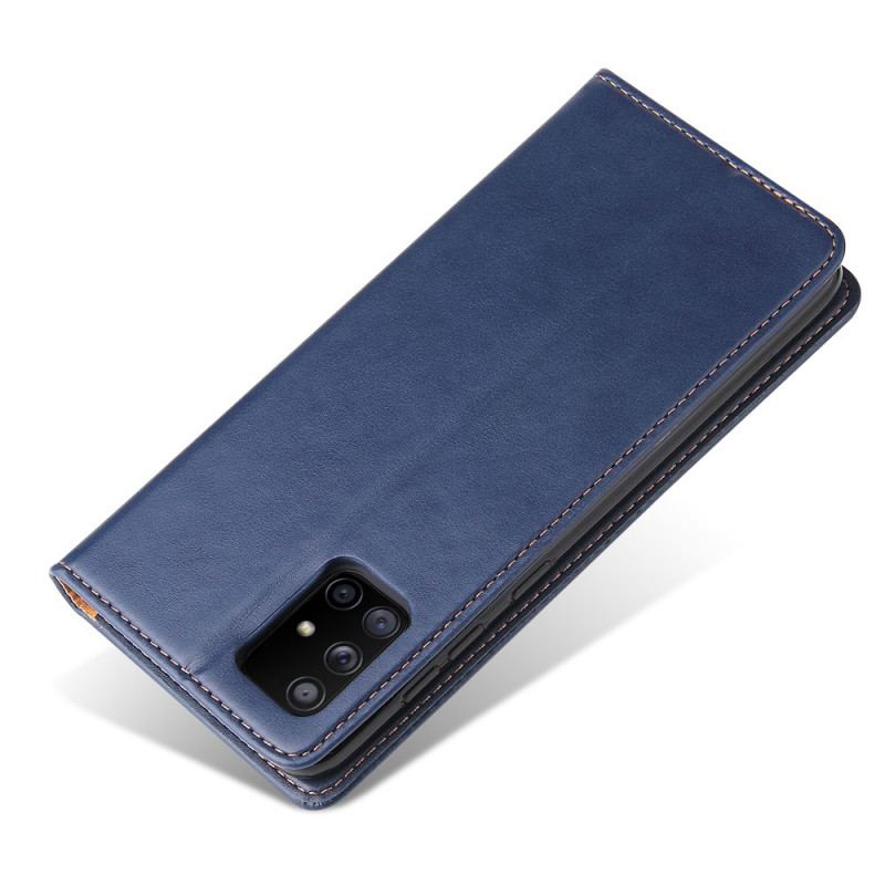 Flip Cover Samsung Galaxy A71 5G Cuir Véritable