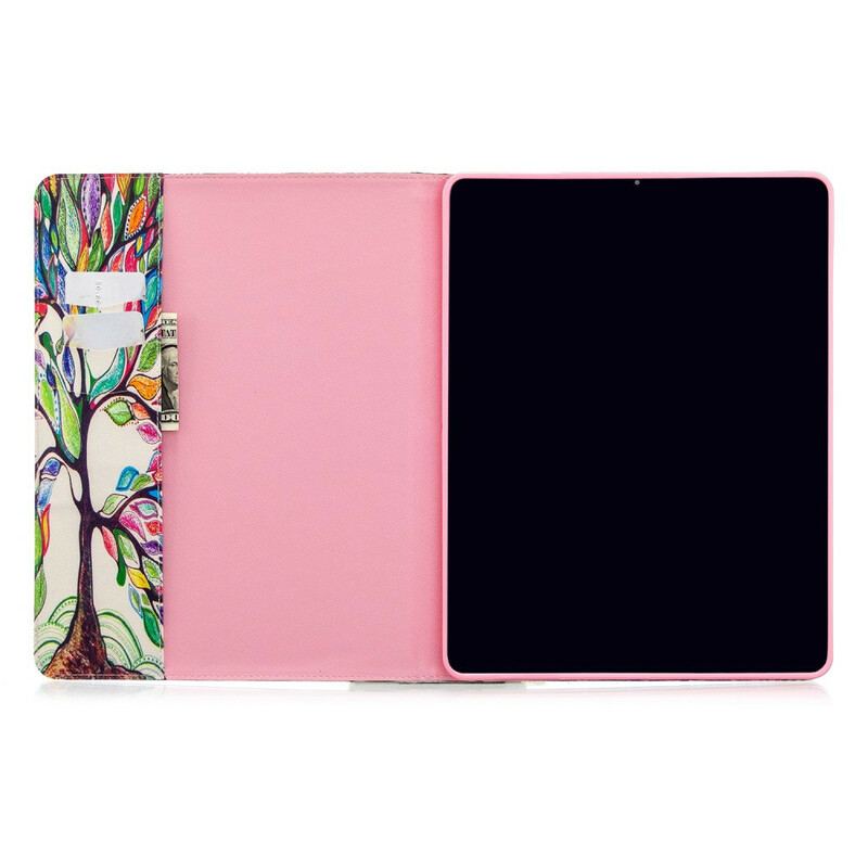 Housse iPad Pro 12.9" Motif Imprimé Arbre Fleuri