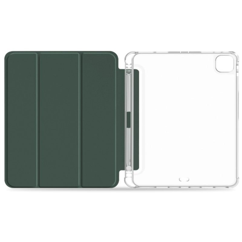 Smart Case iPad Pro 12.9" Dos Transparent Porte-Stylet