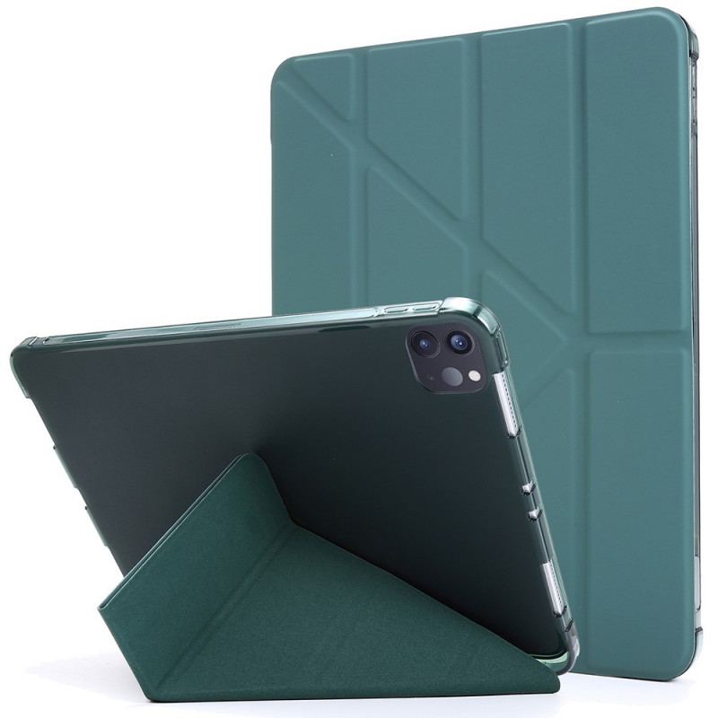 Smart Case iPad Pro 12.9" Effet Cuir Couverture Pliable