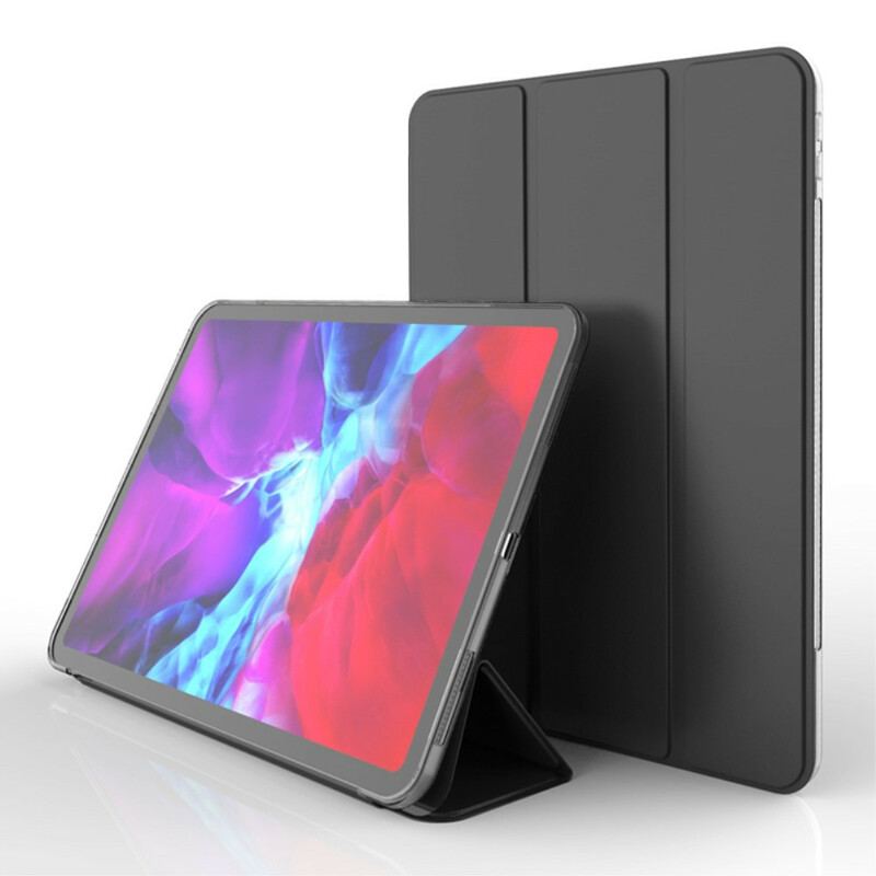 Smart Case iPad Pro 12.9" Simili Cuir et Transparent