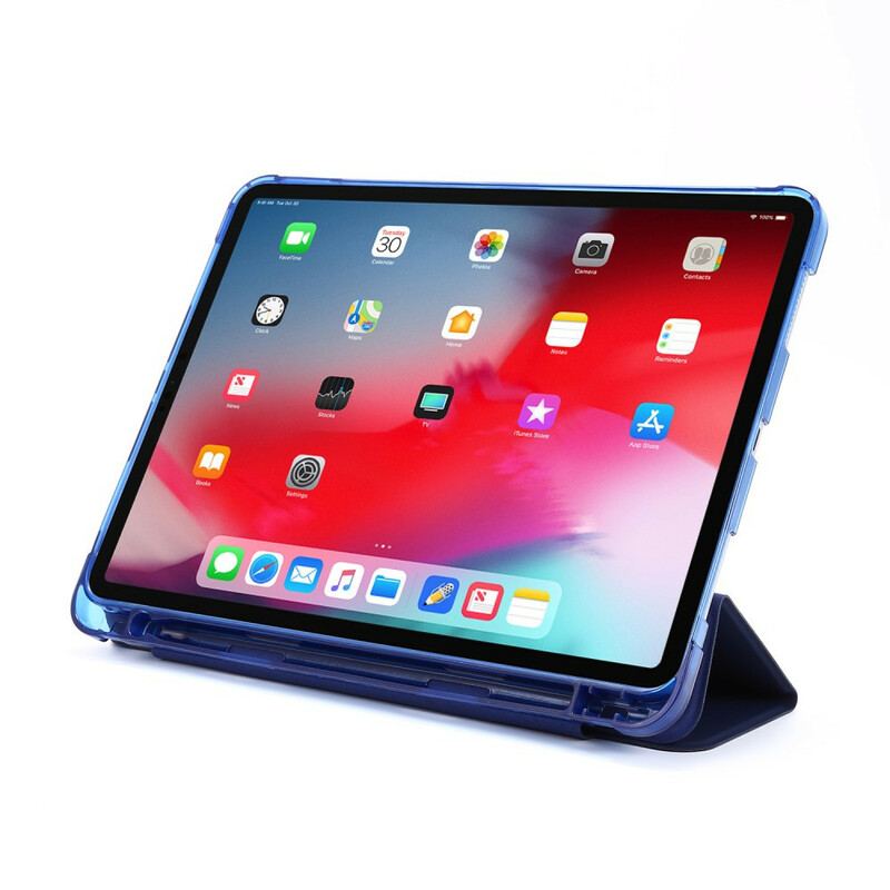 Smart Case iPad Pro 12.9" Simili Cuir Porte-Crayon