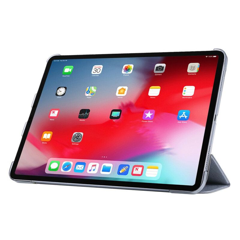 Smart Case iPad Pro 12.9" Simili Cuir Texture Soie