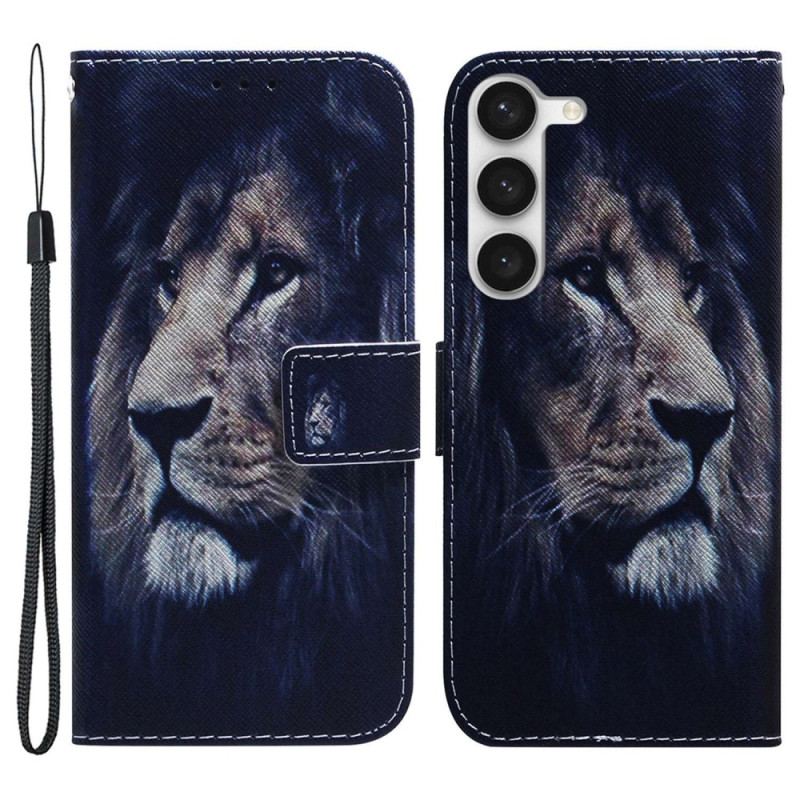 Housse Samsung Galaxy S23 Plus 5G Dreaming Lion