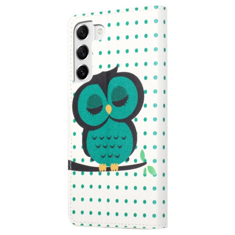 Housse Samsung Galaxy S23 Plus 5G Hibou Endormi