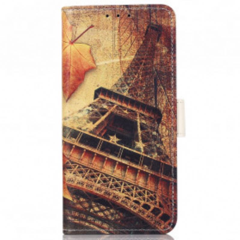 Housse Motorola Edge 20 Pro Tour Eiffel En Automne