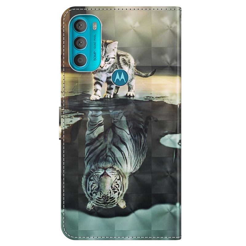 Housse Moto G71 5G Ernest Le Tigre