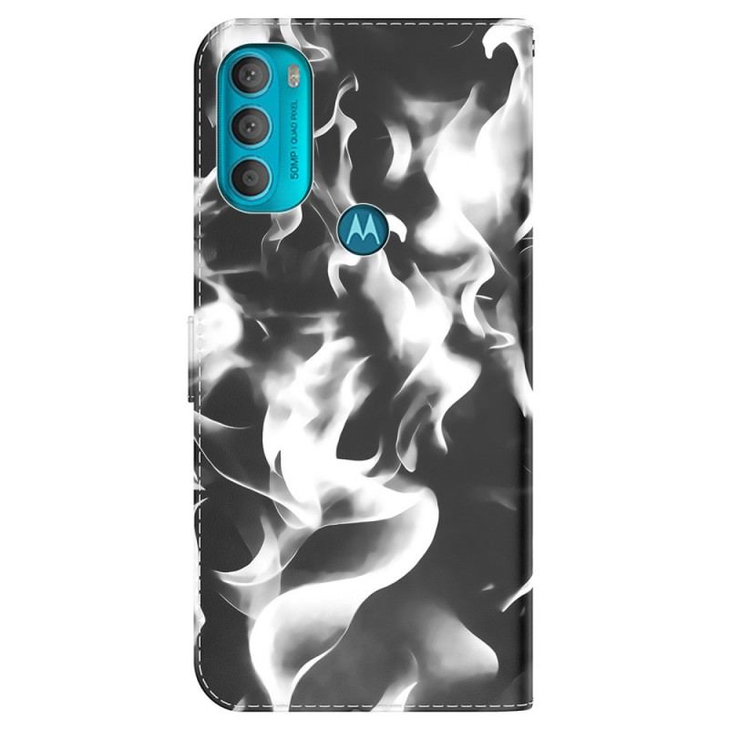 Housse Moto G71 5G Motif Abstrait