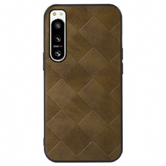 Coque Sony Xperia 5 IV Style Tissé