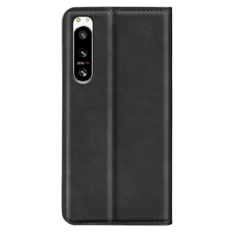 Flip Cover Sony Xperia 5 IV Style Cuir