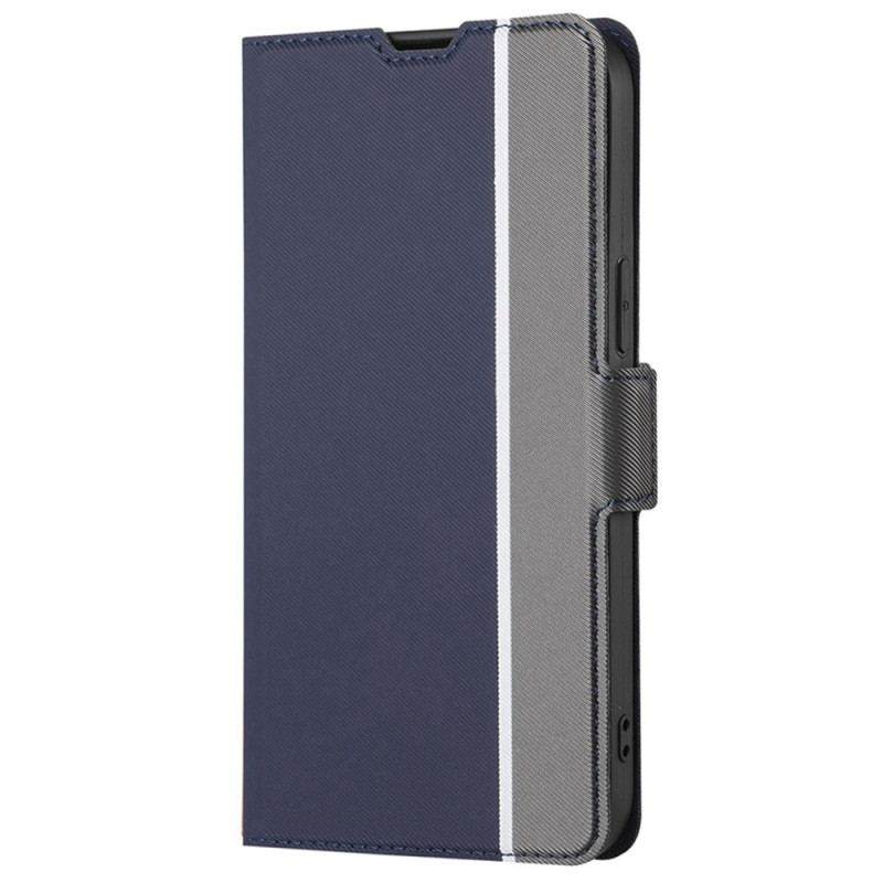 Flip Cover Sony Xperia 5 IV Ultra Fine Bicolore