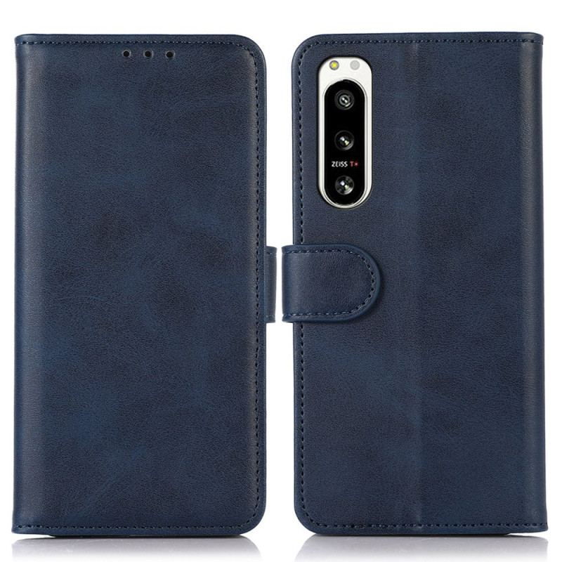 Housse Sony Xperia 5 IV Style Cuir Classique