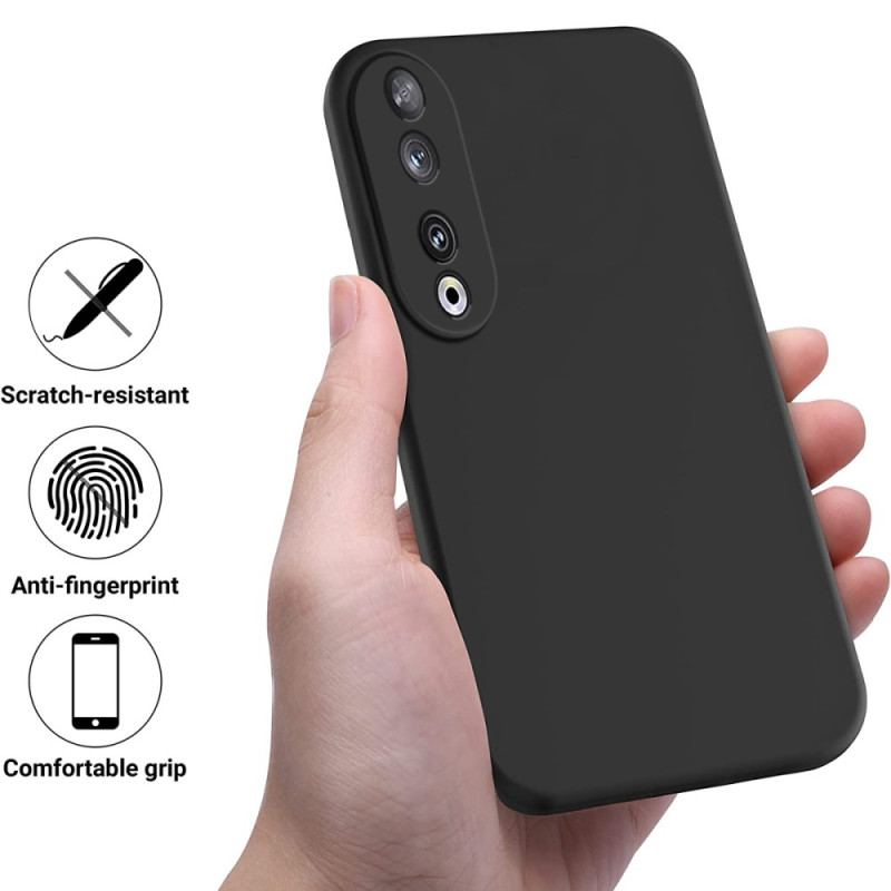 Coque Honor 90 Silicone Liquide avec Lanière