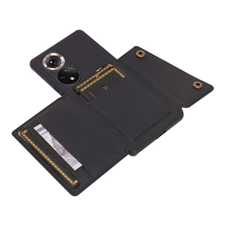 Coque Honor 50 Pro / Huawei Nova 9 Pro Portefeuille à Snap