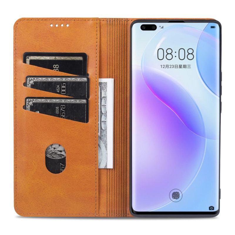 Flip Cover Honor 50 Pro / Huawei Nova 9 Pro Style Cuir AZNS