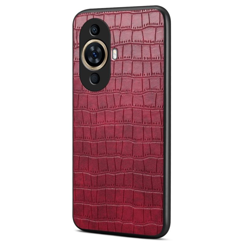 Coque Huawei Nova 12S Effet Crocodile