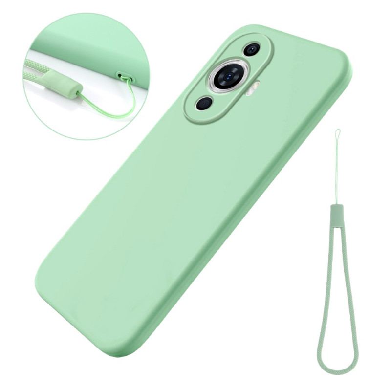 Coque Huawei Nova 12S Silicone à Lanière