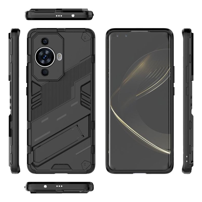 Coque Huawei ova 12S Support Amovible Deux Positions Mains Libres