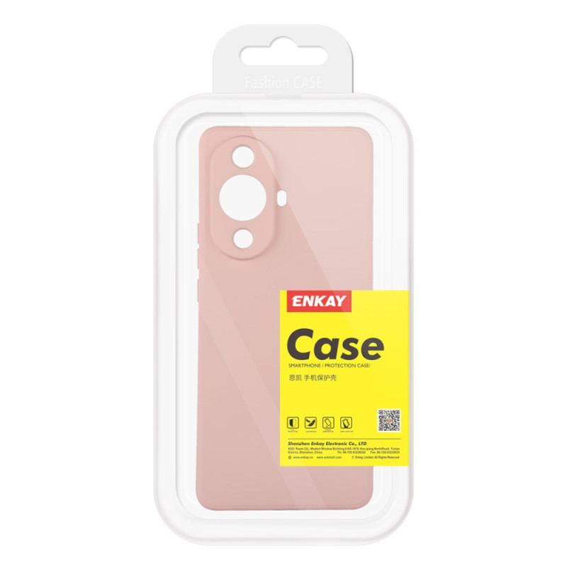 Coque Huawei ova silicone liquide