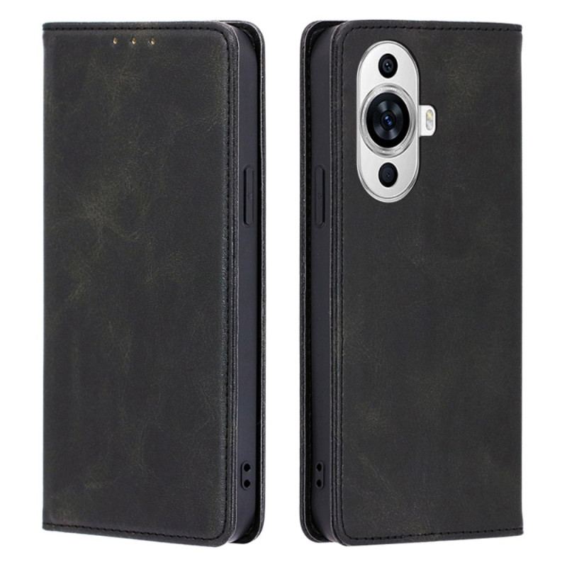 Flip Cover Huawei Nova 12S Texture Veau