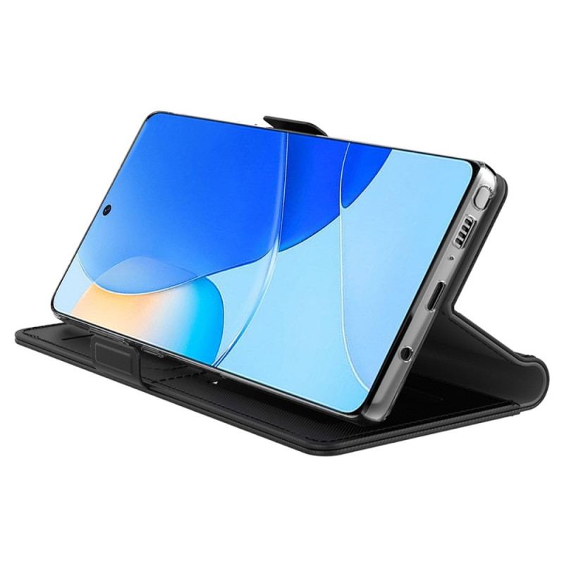 Housse Huawei Nova 12S Miroir et Porte-Cartes Amovible