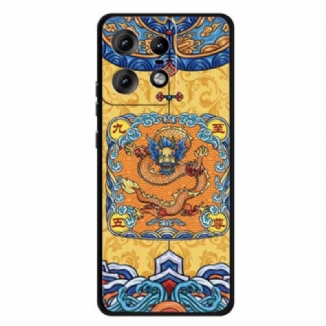 Coque Motorola Edge 50 Pro Empereur et Dragon