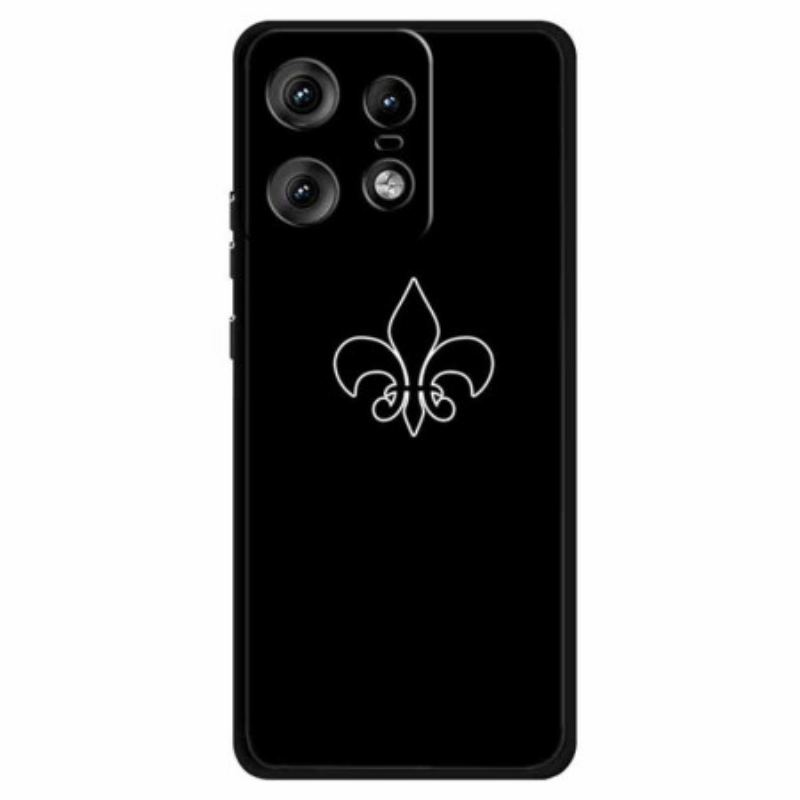 Coque Motorola Edge 50 Pro Fleur de Lys