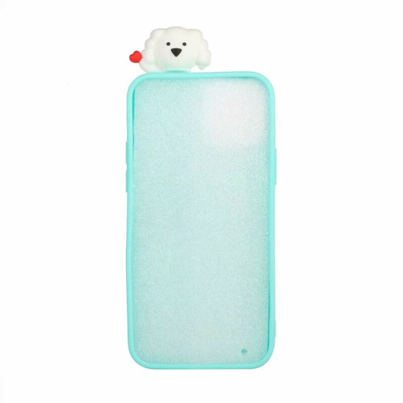 Coque iPhone 13 Mini 3D Chien dans les Nuages